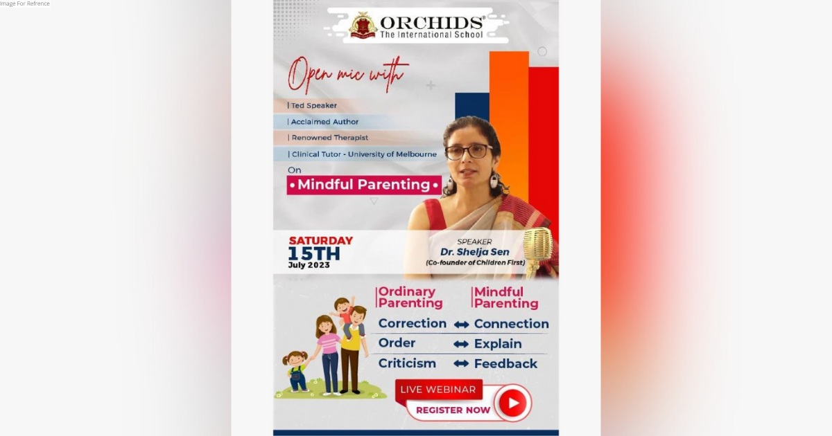 Orchids The International School successfully conducts ‘Mindful Parenting’ Webinar